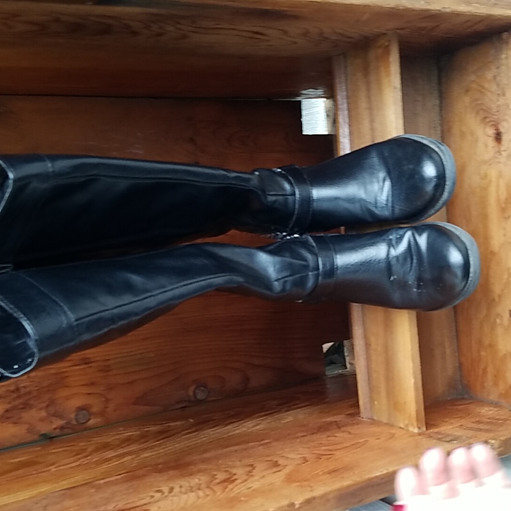 Knee high boots